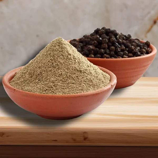 Premium Coorg Roasted Black Pepper Powder - Authentic Coorg Spices (250g)